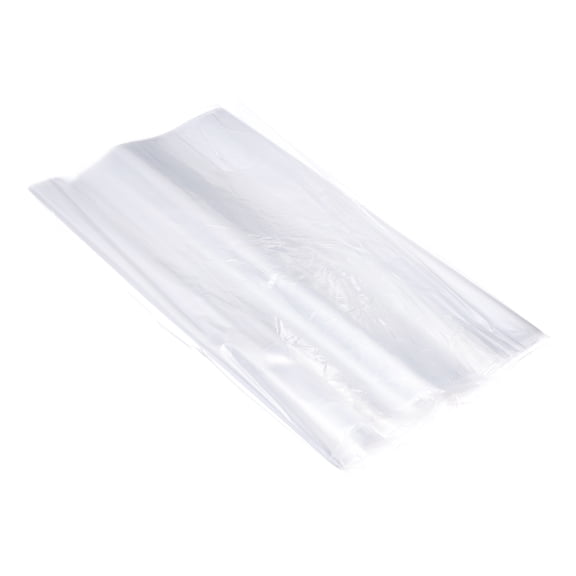 30 Pcs Clear Flat Open Plastic Poly Bags 10x15 Inch 1 Mil Packaging Bags for Proving Bread, Dough