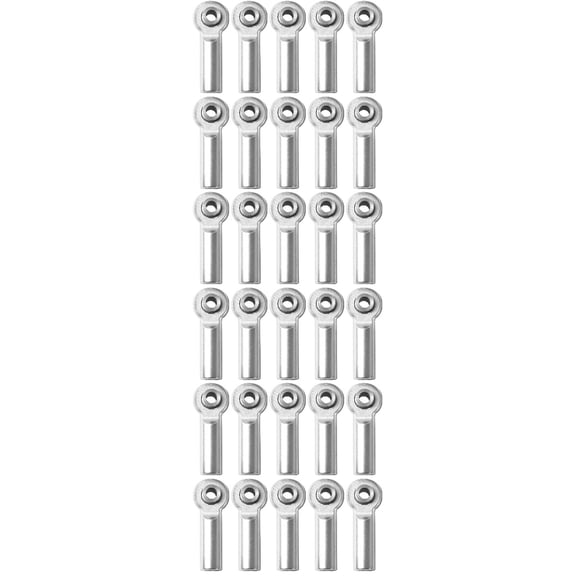 CRILSTYLEO Sturdy Metal Joint, Anti-Rust and Durable, Easy to Install, Silver for Repair, 30Pcs
