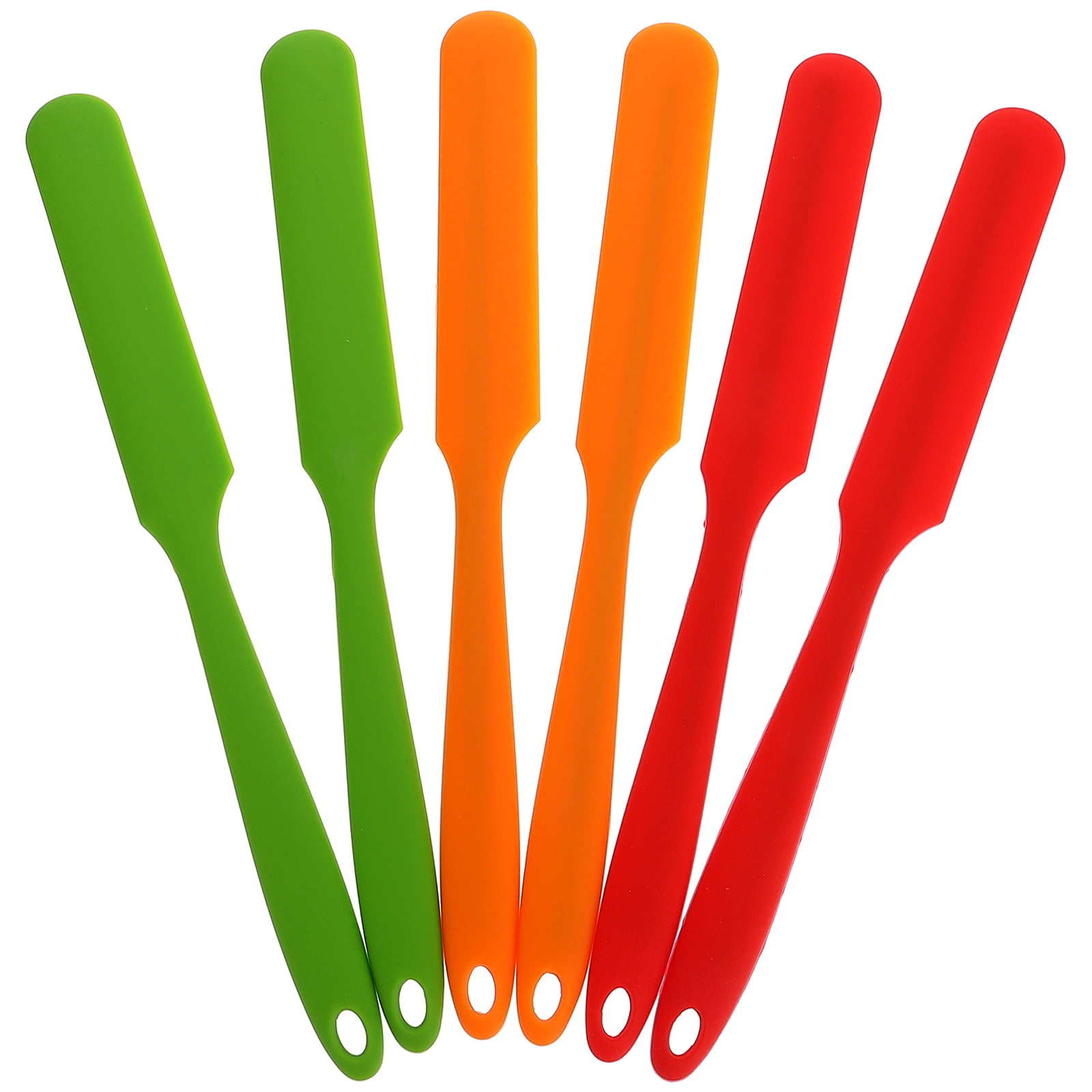 30 Pcs Cream Stirring Spatula Silicone Scraper Blender Spread Tools
