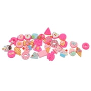 Food Charm 30 Pcs DIY Food Charm for DIY Rings for Key Chain Making, Cake Charm, Dessert Charm Craft Jewelry