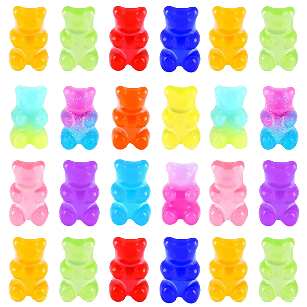 30 Pcs Decor Office Supplies Metal Thumb Tacks Posters Push Pin Bear
