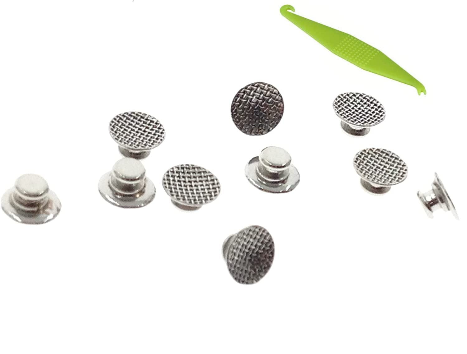 Bottoni Linguali Dentali Base Rete Adesiva Pulsanti Linguali Ortodontici AZDENT - Per Apparecchio Dentale, Base Rettangolare/rotonda Button Dentali Azdent - Foto 12