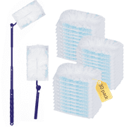 30 Pcs Duster Refills, Disposable Refills Compatible with Feather Duster for Cleaning with an Extendable Long Handle