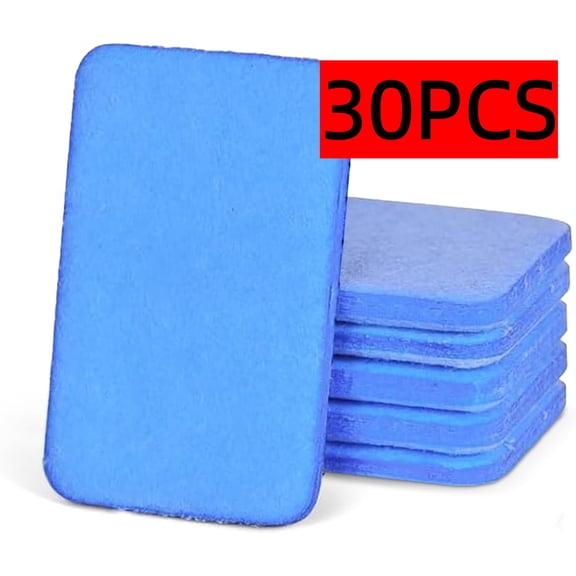 30 Pcs Electric Mosquito Mat Refill 1.37 Inch Blue Tablets, Mosquito Repellent Mat Refill Compatible for Plug-in Heaters, Mosquito Coil Mat Plug-in Refill for Home Bedroom Living Room Use