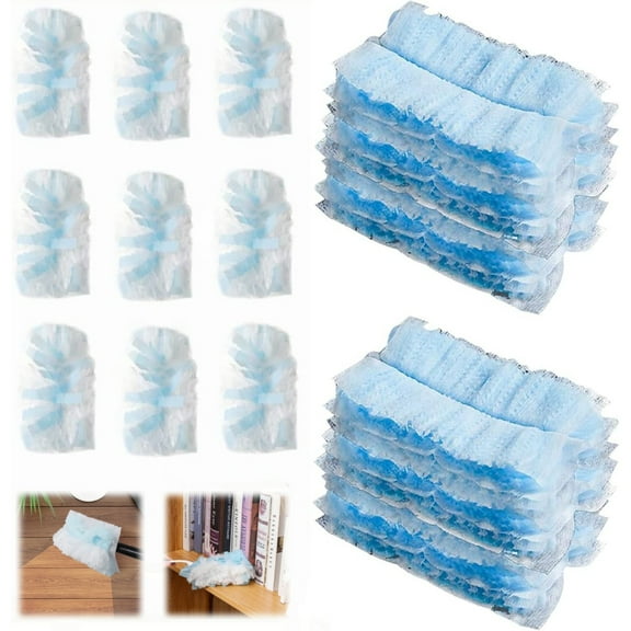 30 Pcs Electrostatic Duster Refill Heads, Disposable, Trap Lock Dust for Electronics, Blinds, Fans