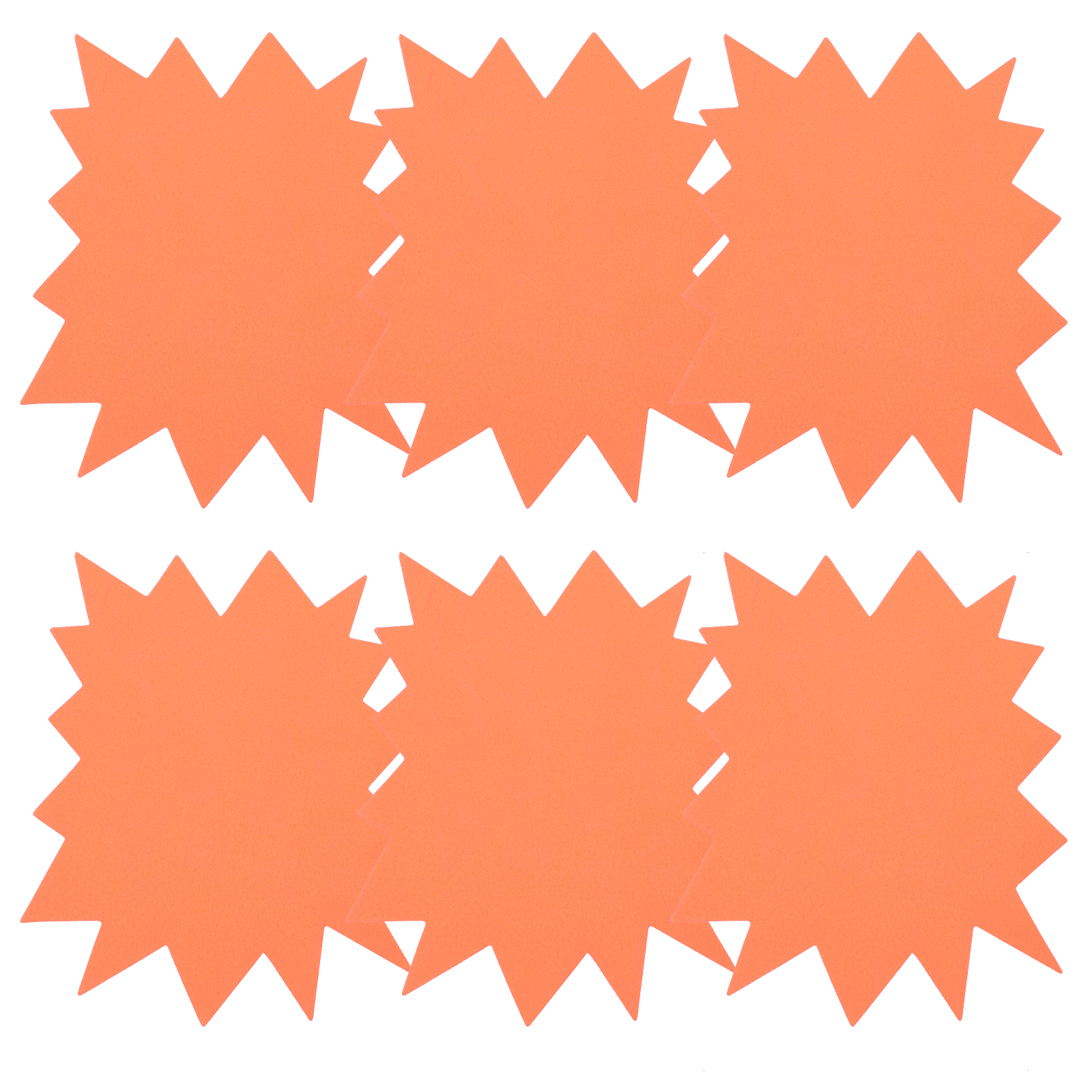 30 Pcs Emblems Display Shelves Retail Sale Signs Paper Pricing Labels