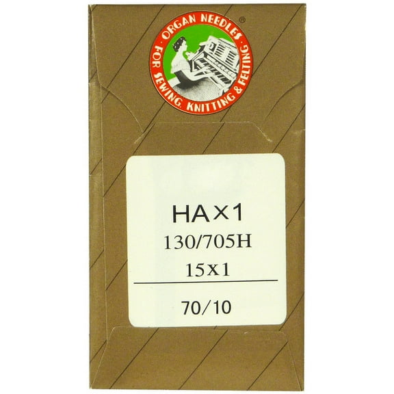 30 Pcs Embroidery Sewing Machine Needle Needles Size 70/10 130/705H HAx1 For Brother