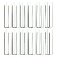 thumbnail image 1 of FUEENIRVA U Shaped Stakes U Shaped Nails Iron 30Pcs, 1 of 6