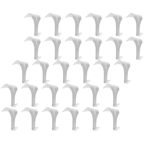 30 Pcs Gallery Picture Hanging Hook Hooks for Pictures Molding Hooks Picture Rail Hook Coat Hangers Hooks for Hanging