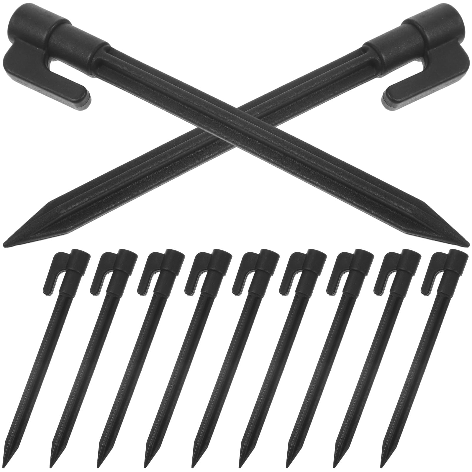 30 Pcs Garden Pile Tents Tent Stakes Heavy Duty Garden Landscape Stakes
