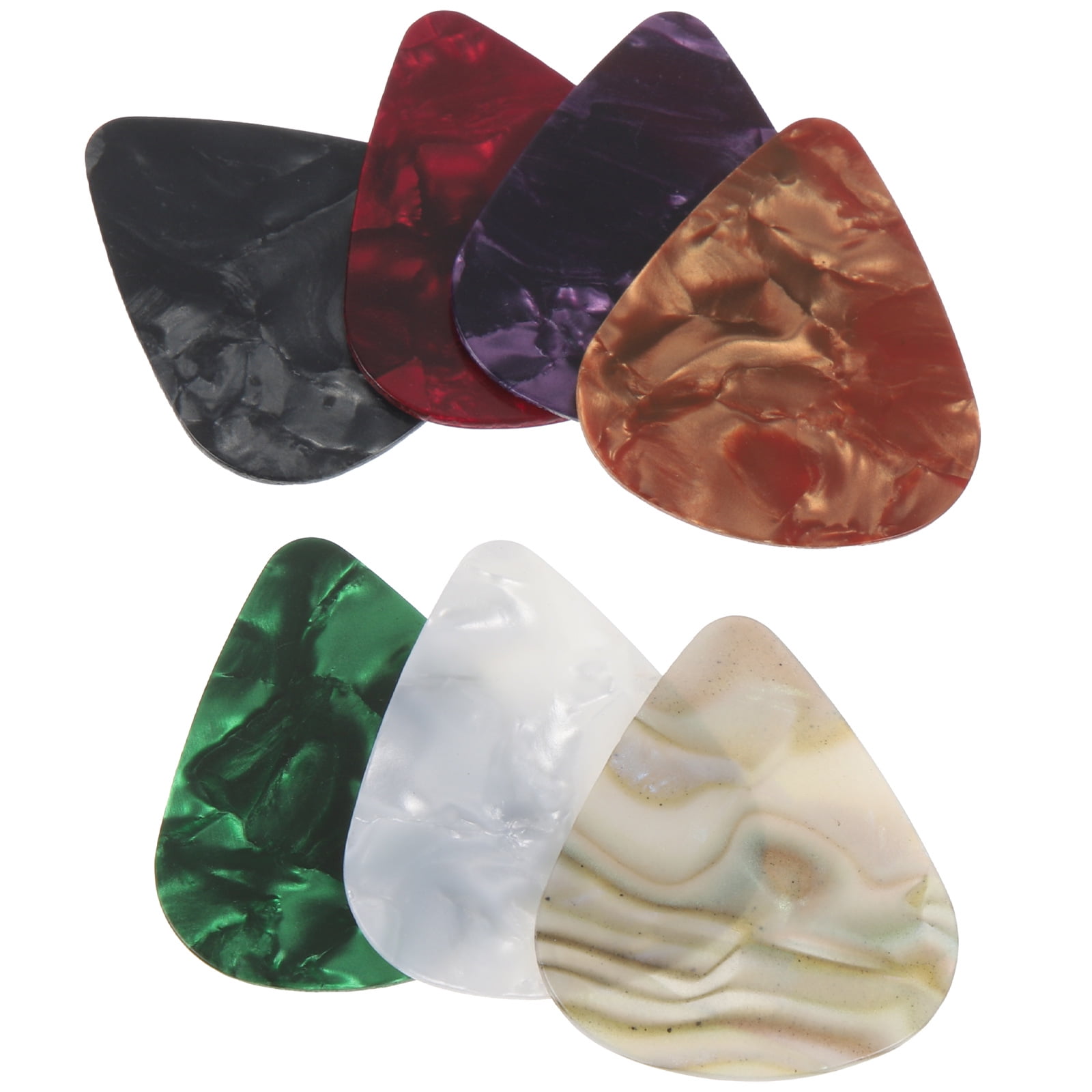 30 Pcs Guitar Picks Heavy for Electric Plectrum Glow Acoustic Accessories