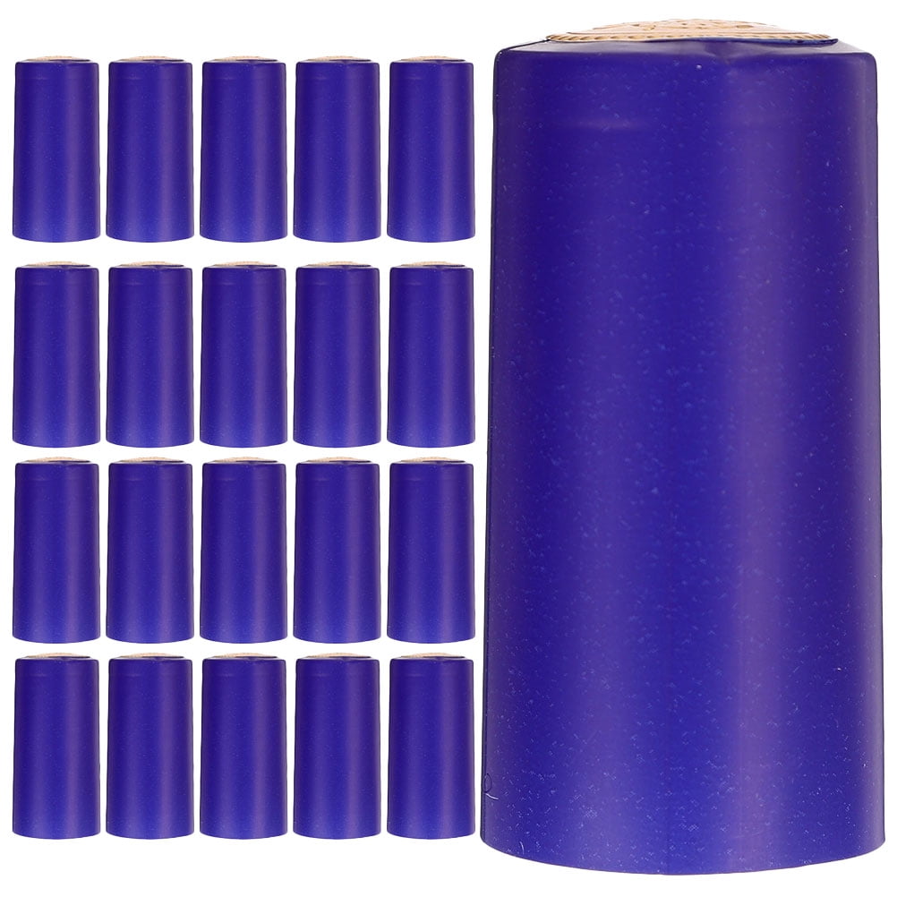 30 Pcs Heat Shrink Bottle Seal Caps for Bottles Wedding Film