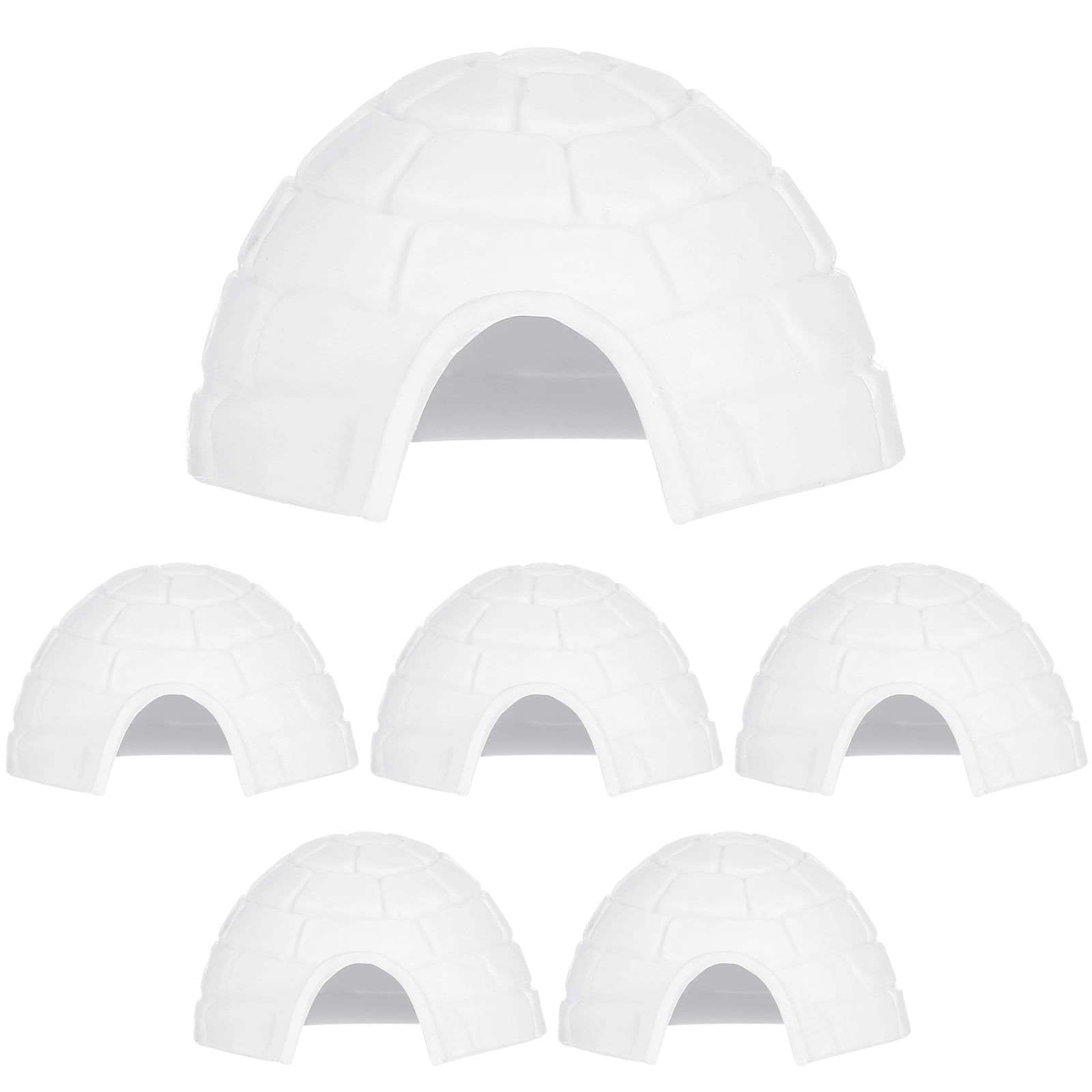 30 Pcs Igloo Model Toys Terrarium Igloo Figurines for Kids Small Igloo ...