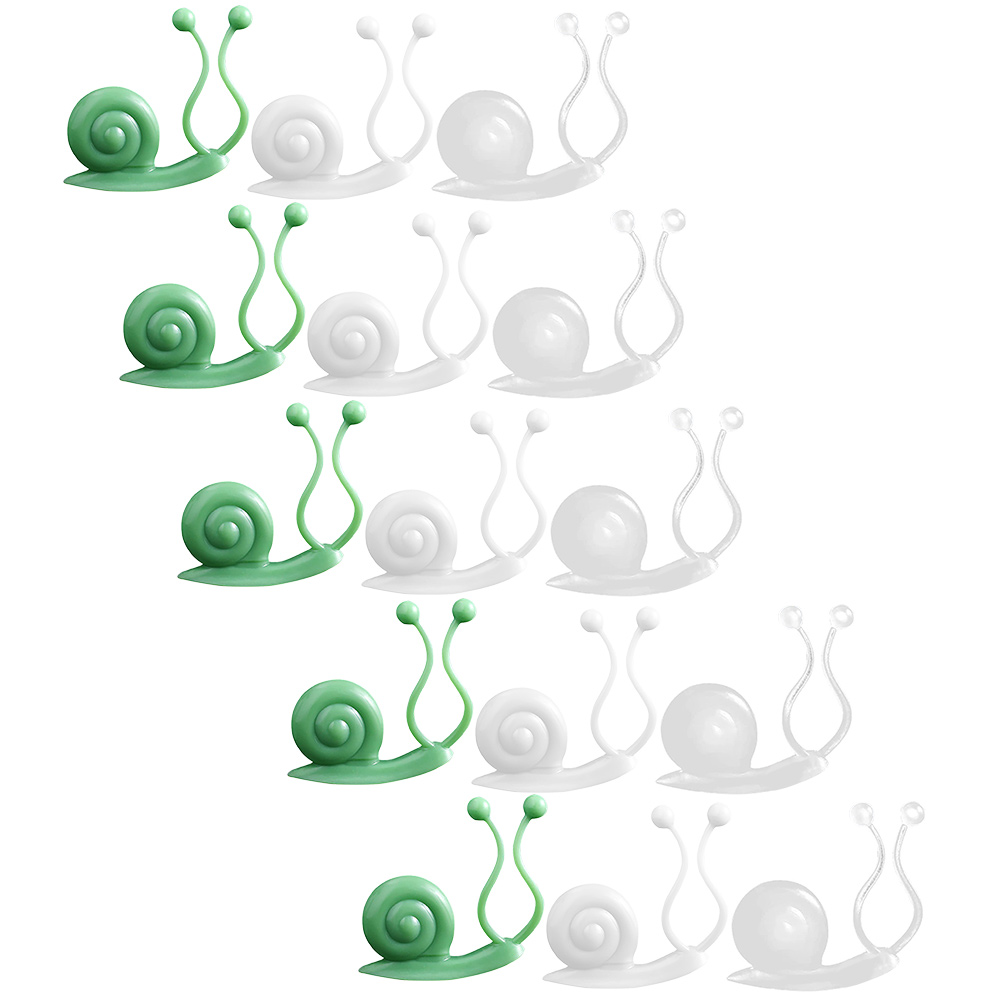 30 Pcs Indoor Plants House Vines Fixing Clip Clips Garden Hoops for