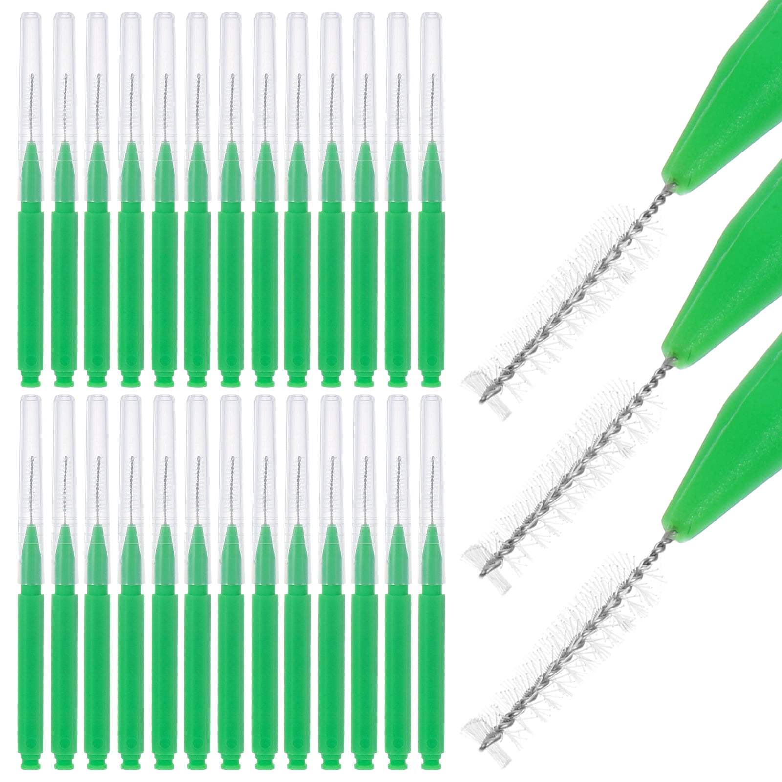 30 Pcs Interdental Brush Tooth Floss Kids Flossers Oral Care Orthodontics Child