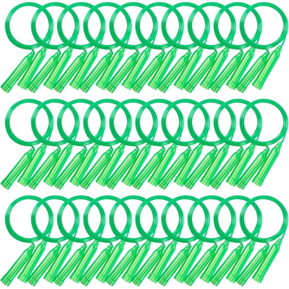 30 Pcs Kids Jump Rope,Colorful Jump Ropes for Kids,7.2 Feet Plastic Jump Ropes,Adjustable Skipping Rope,Jumping Ropes for Party Favors,Birthday Gifts,Indoor Outdoor Activity