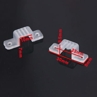 Gridwall Joining Clips Connectors for Grid Panels - Black Color - Box ...