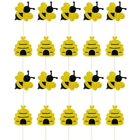 ifundom Party Cake Supplies White Synthetic Material 30Pcs 3.9In