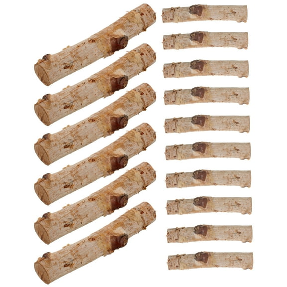 30 Pcs Log Branches Decorations Sticks for Crafts Fake Eucalyptus