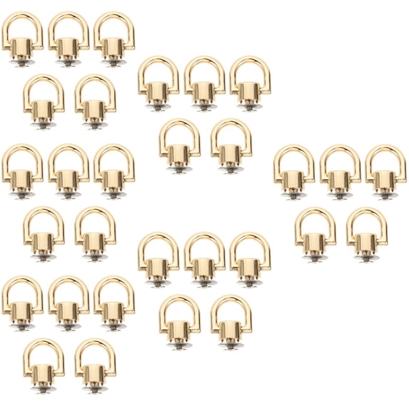30 Pcs Luggage Connection Buckle Handbags Purse Strap Clasp DIY Metal Buckles Clasps for