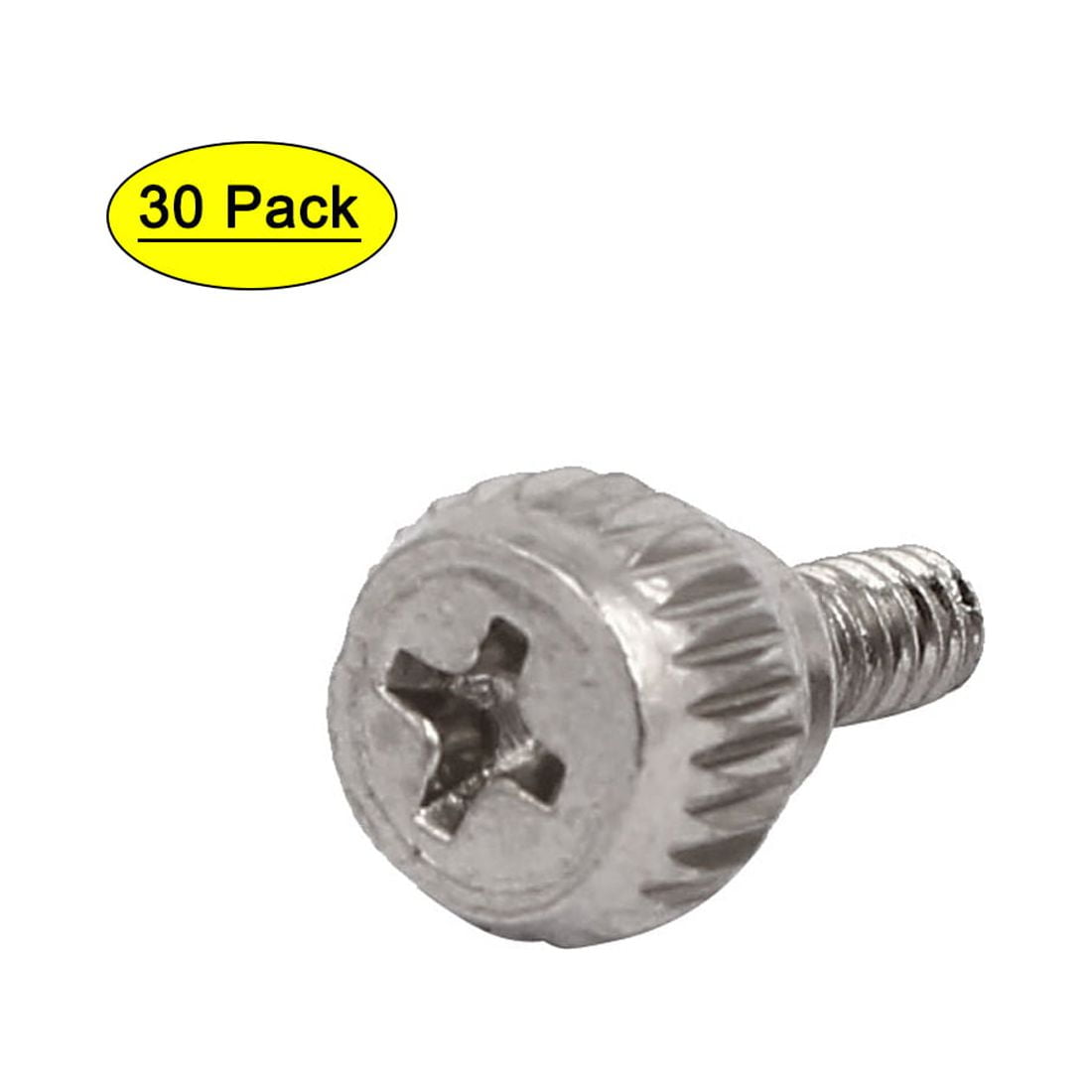 30 Pcs M3.5x6mm Male Thread Metal Computer Desktop PC Case Thumb Screws