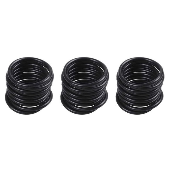 30 Pcs Mechanical Black Rubber O Ring Oil Seal Seals, 36 mm x 30 mm