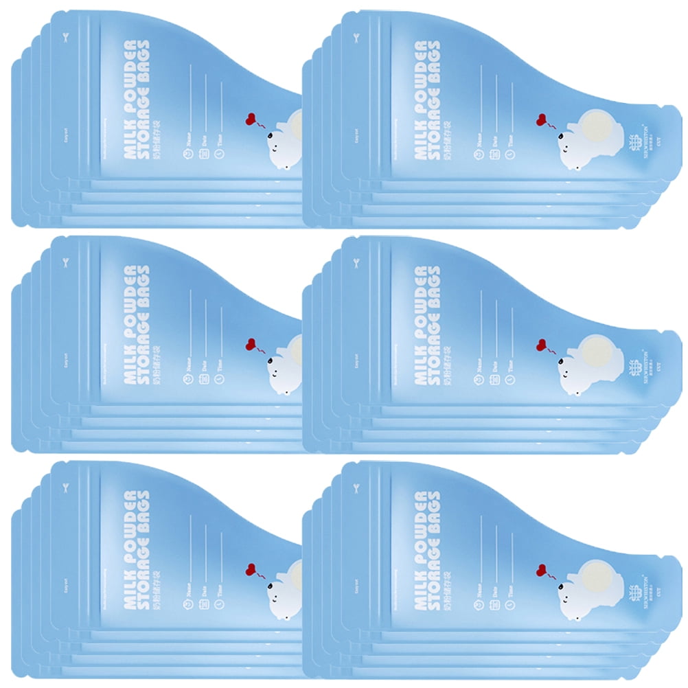 30 Pcs Milk Powder Bag Breastmilk Storage Disposable Pouches Formula