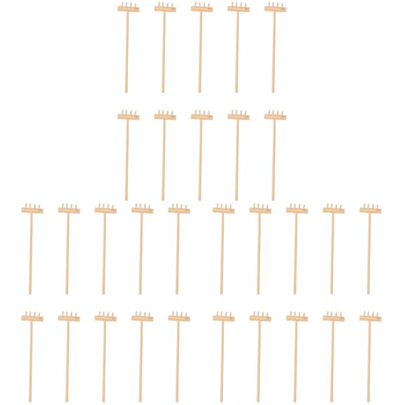 30 Pcs Mini Zen Garden Rakes Bulk for Meditation and Decorative Sandbox Accessories
