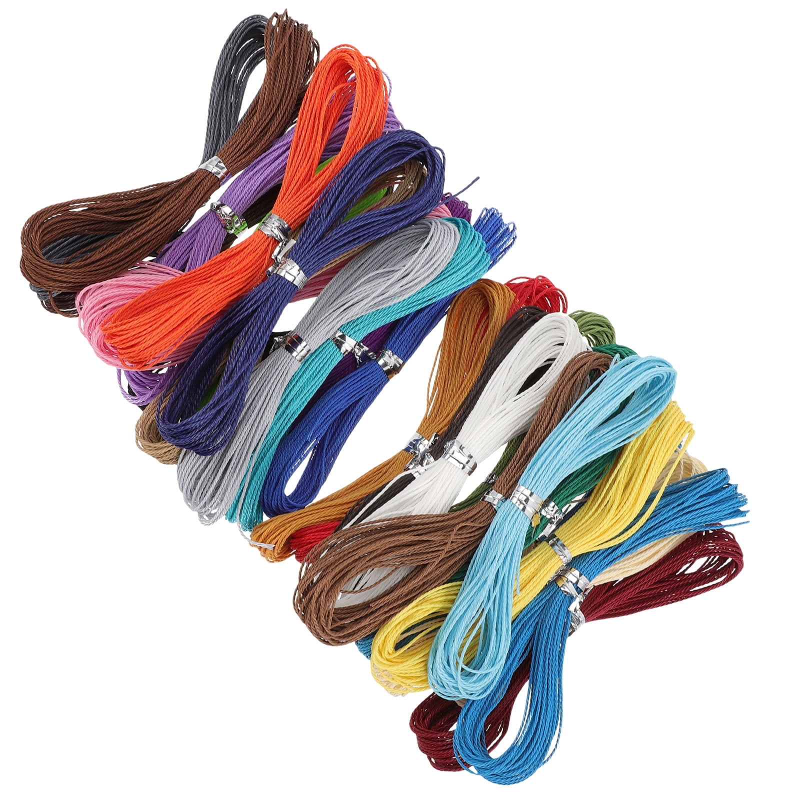 Necklace Rope Thread 30 Pcs Necklaces DIY Ropes Jewelry Making Cord DIY Beading Cord ...