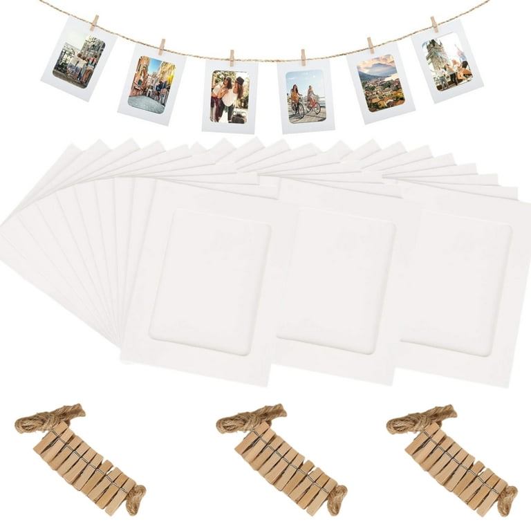 https://i5.walmartimages.com/seo/30-Pcs-Paper-Photo-Frames-4-x-6-inch-Cardboard-Picture-White-DIY-Frames-Wooden-Clips-Jute-Twine-Hanging-Holders-Home-School-Office-Wedding-Party-Deco_39f43eaf-9a89-445b-be1f-cddbc9959c71.e81aa3442c5681a729ce3a0a7da14a7a.jpeg?odnHeight=768&odnWidth=768&odnBg=FFFFFF