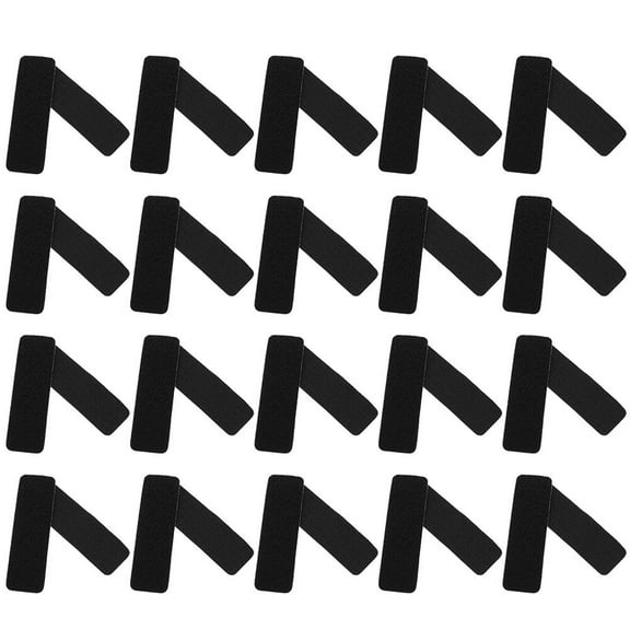 30 Pcs Polyester Blend Nylon Duct Tape Self-adhesive Stickers Double Sided