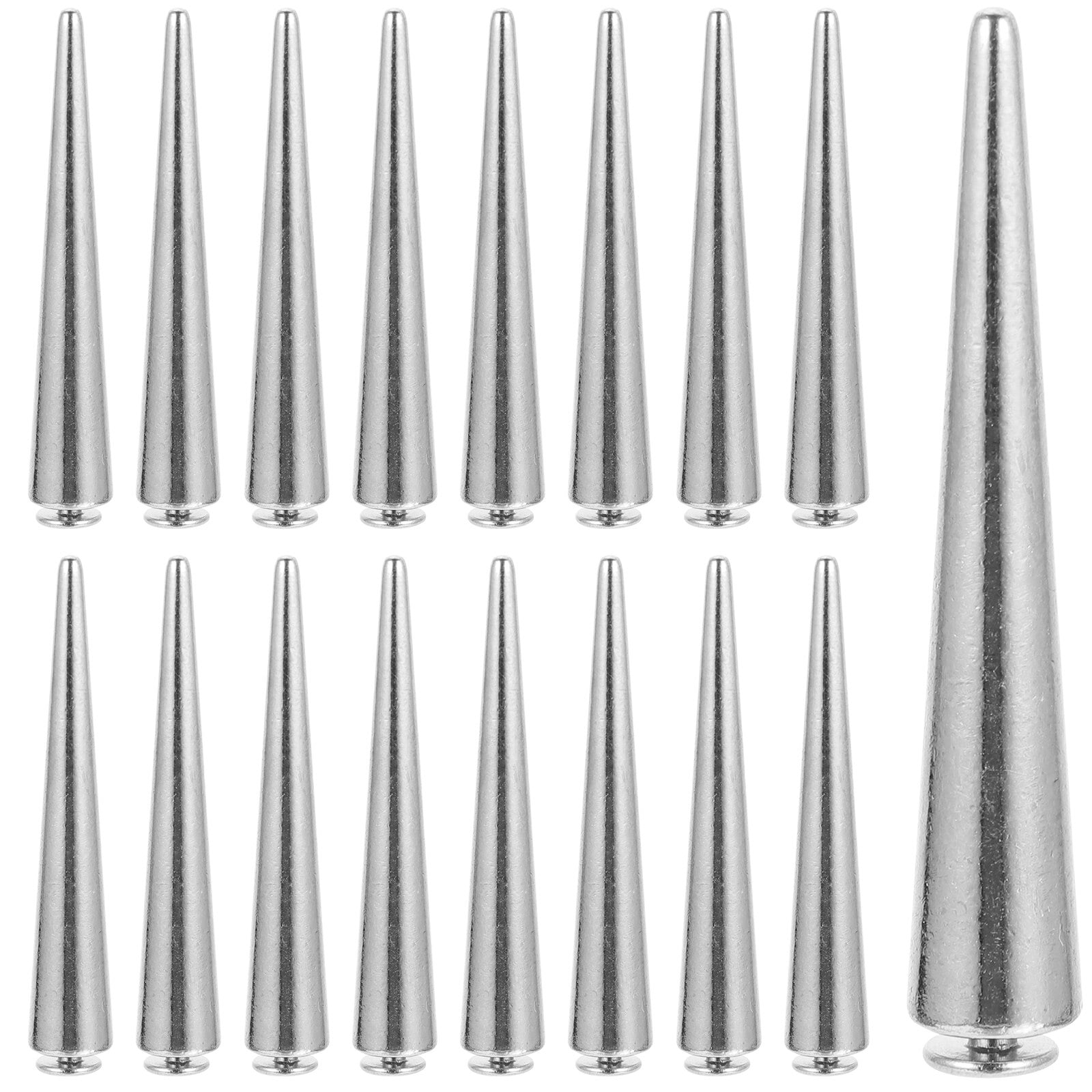 30 Pcs Punk Rivets Decor Cone Punk Studs Leather Craft Supplies