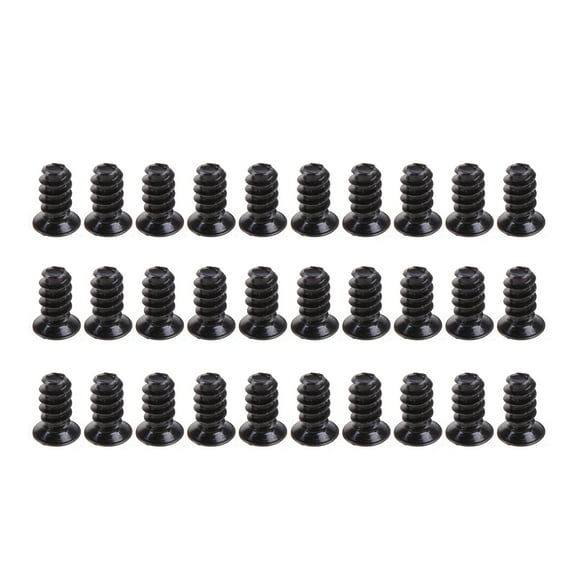 30 Pcs Radiator Screw PC for Case Cooling Cooler Computer Cooling Flat ...