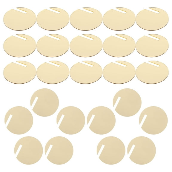 30 Pcs Replaceable Cup Markers Party Wine Beverages Reusable Glass Acrylic