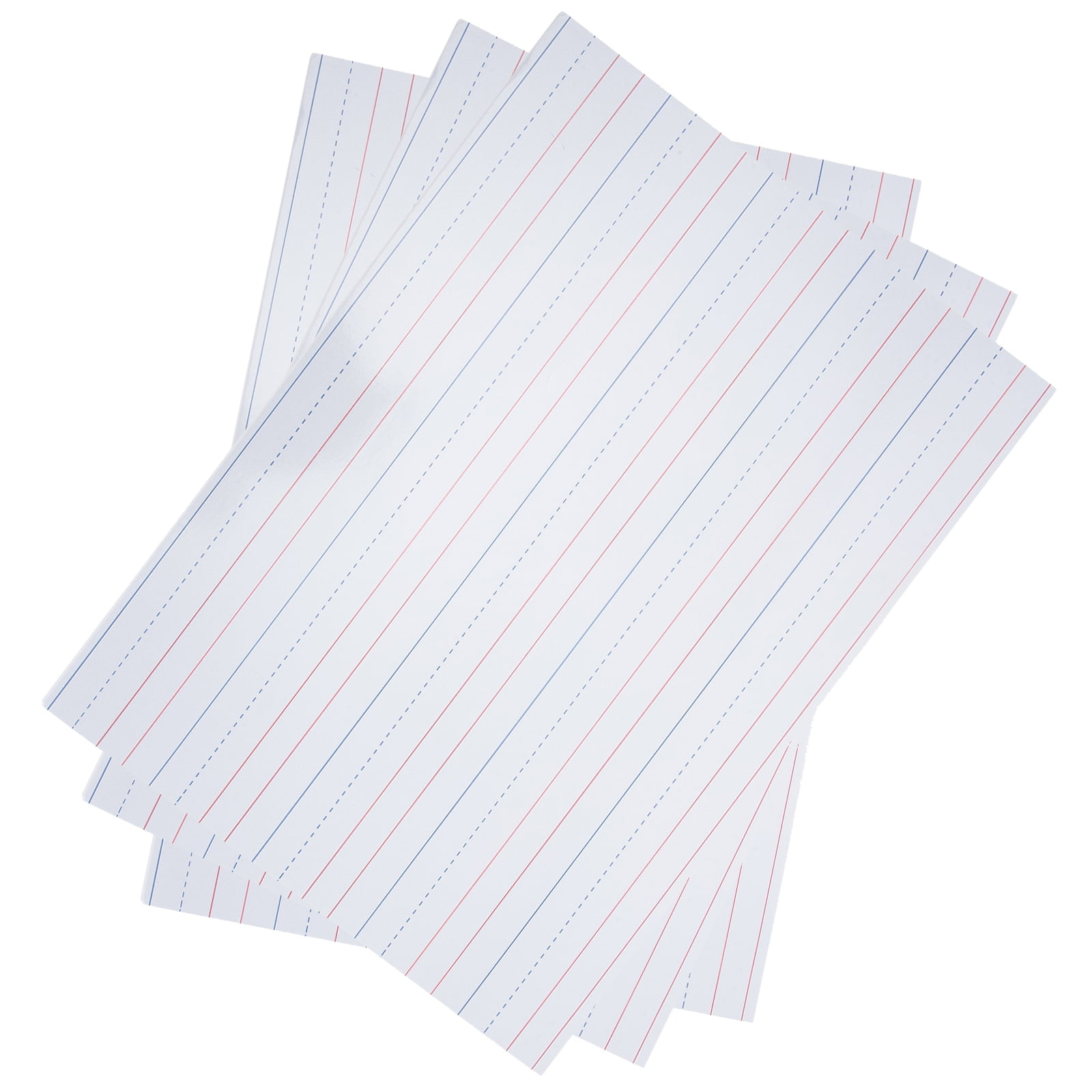 30 Pcs Rewritable Cardboard Sentence Learning Strips Kids Erasable