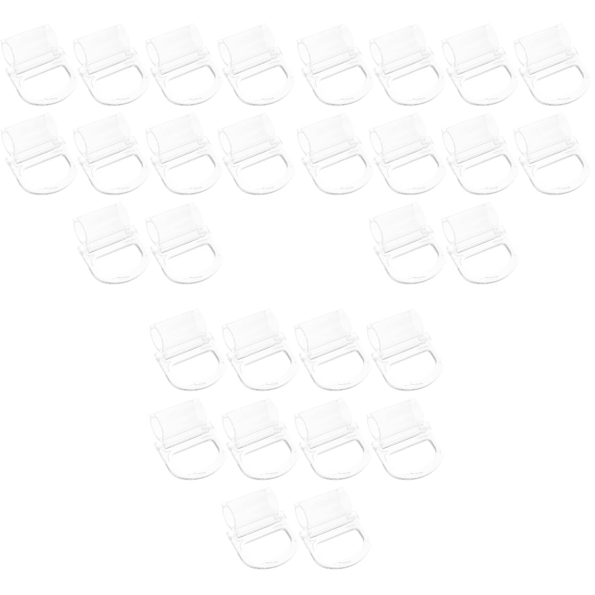 30 Pcs Roller Blind Handle Curtain Clips Valance Clips Cordless Blind