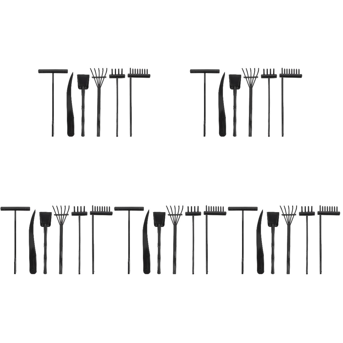30 Pcs Zen Sand Rake Set Mini Garden Rake Tools Desktop Sand Smoothing ...
