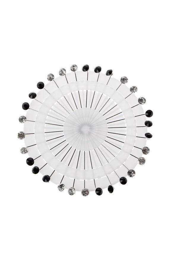 30x Hijab for Rhinestone Crystals Brooch Scarf Pins Clips Jewelry for Wom