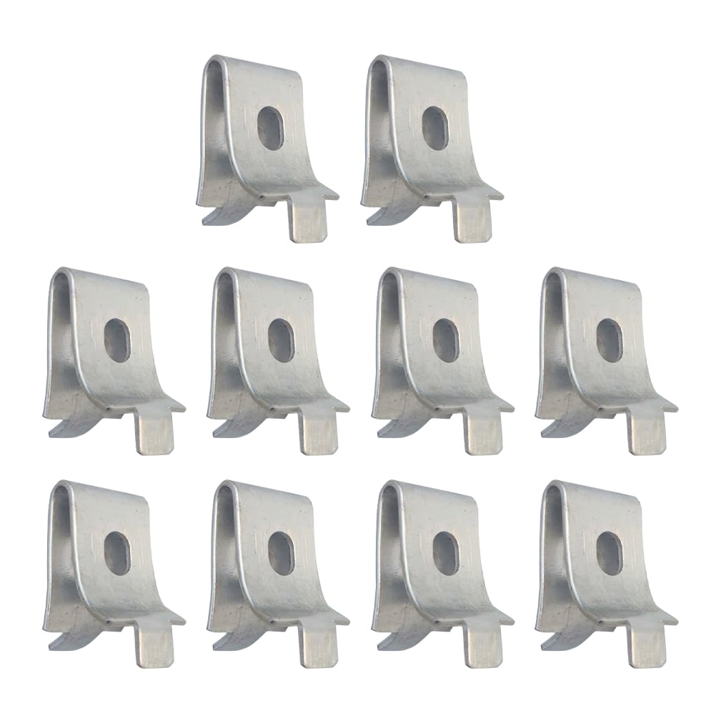 30 Pcs Shelf Bracket Clip Shelving Clips for Glass Shelves Pegs