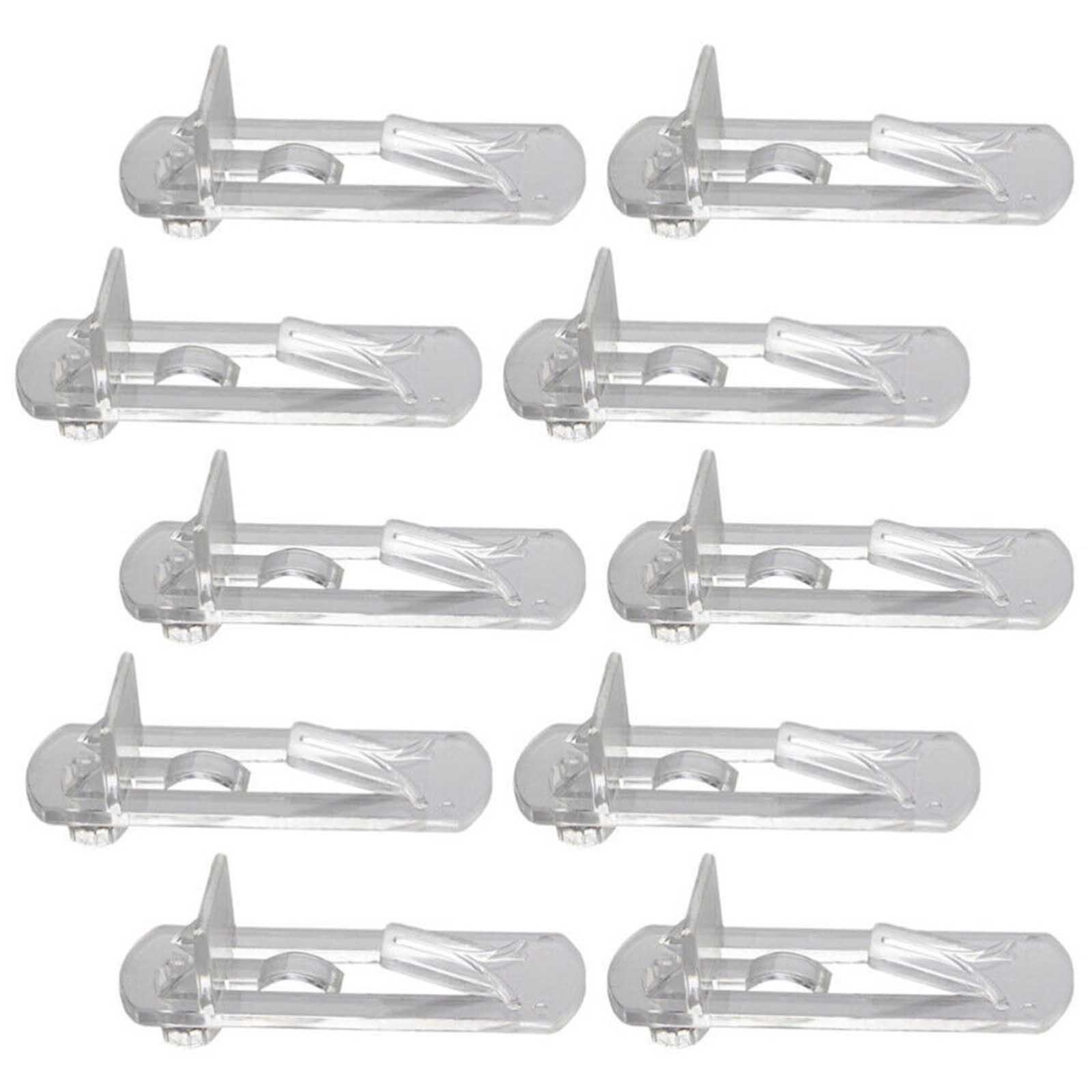 30 Pcs Shelf Support Pins Shelf Pegs Plastic Clip Cabinet Seperator ...