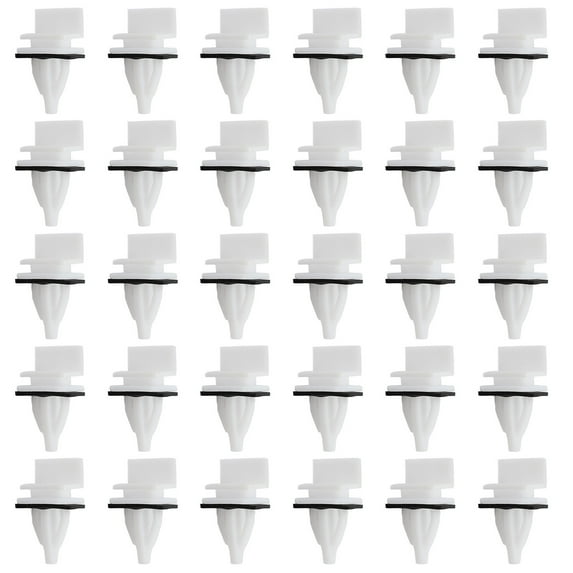 30 Pcs Side Skirt Sill Seal Panel Mounting Trim Clips for Honda for Accord for Civic Bumper Clips Door Panel Clips Automotive Good