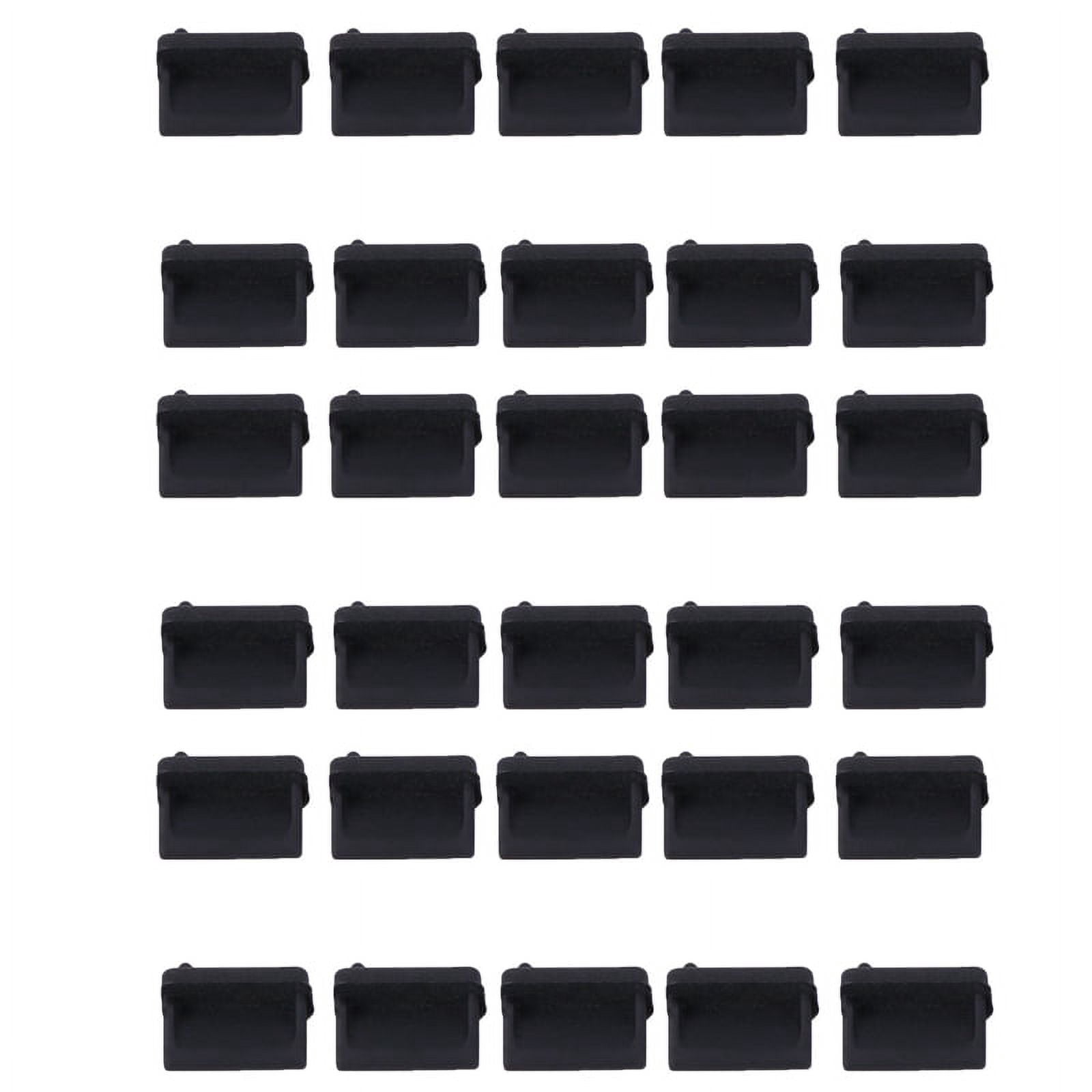 30 Pcs Silicone USB Port Plug Dustproof Plug Stopper Protection Cap ...