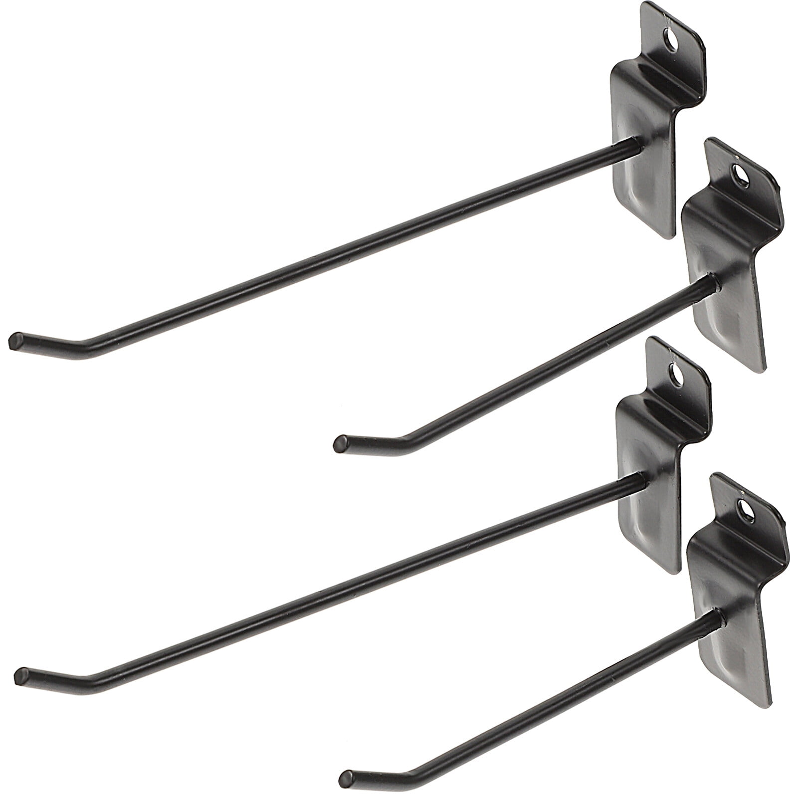 30 Pcs Slat Wall Hooks Retail Display Hanger Heavy Duty Clothes Rack Metal Hangers Garment