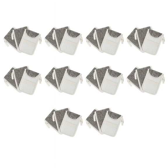 30 Pcs Soap Saver Pouch,Exfoliating Soap Bag Body Scrubber Exfoliator Sponge Holder Hanging Rope Bags for Bath or Shower