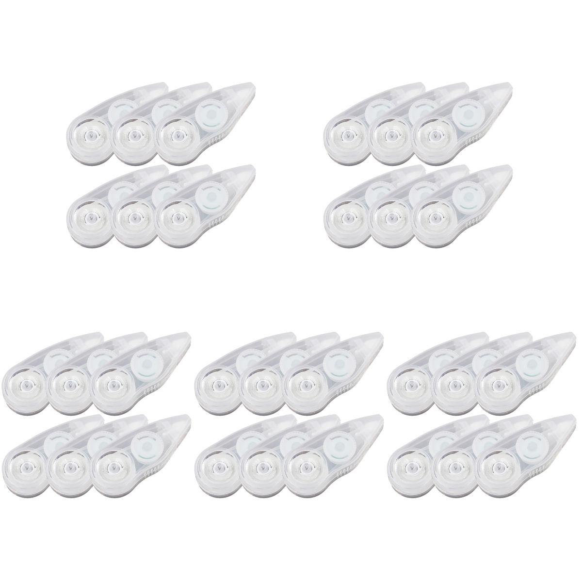 30 Pcs Students WhiteOut Correction Tapes Portable WhiteOut Tapes
