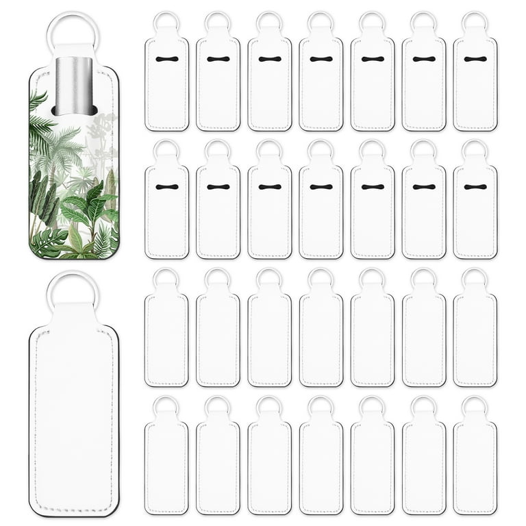 30 Pcs Sublimation Chapstick Holder Blank Neoprene Sublimation