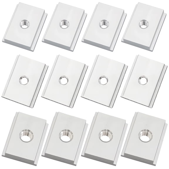 30 Pcs T-Slot Nuts Hardware Kit, Aluminum T Track Assortment with M5 M6 M8 Drop-in Sliding Blocks for Woodworking, Roof Rack, Tent Mounting - Heavy Duty Set