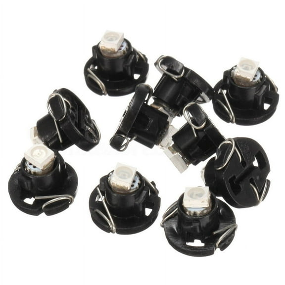 30 Pcs T4/T4.2 Wedge LED Bulb for Instrument Panel&Gauges Climate Control Light