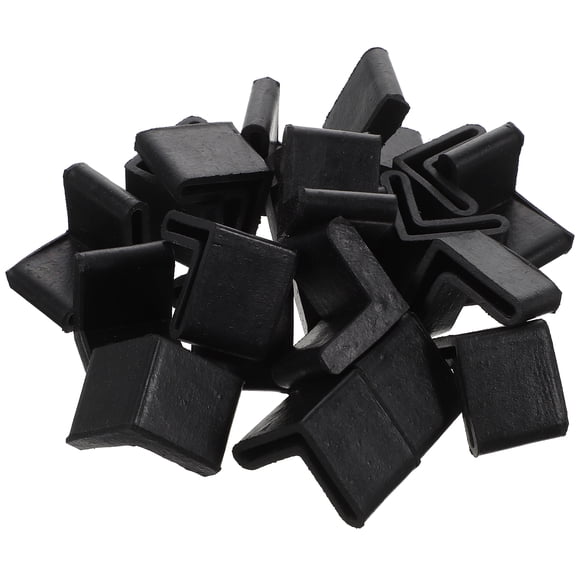 30 Pcs Table Iron Bed Mat Rubber Foot Pads Non-slip Furniture Chairs Component Legs Tabletop Accessories Feet