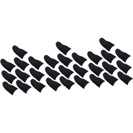 30 Pcs Tablet Glove Phablet Thumb Protector Touch Screen Finger Sleeve Thumb Sleeve for Gaming Mobile Game Finger Sleeve Gloves Finger Cots Cell Phone Phone Game Playing Accessory